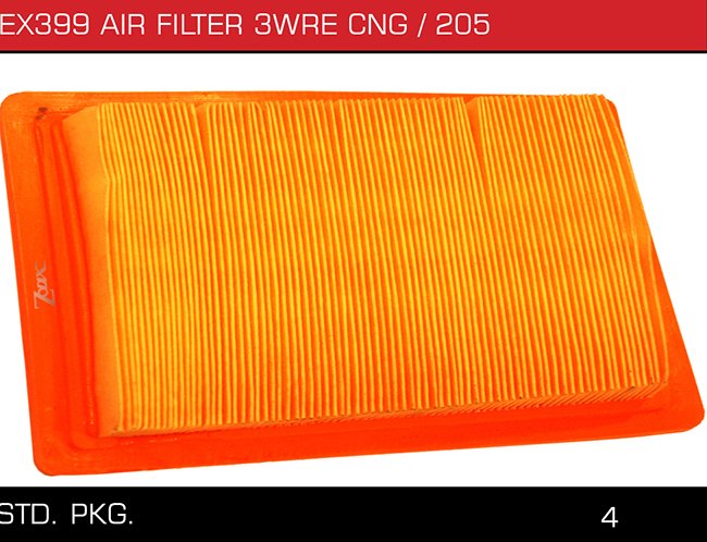 EX399 AIR FILTER 3WARE CNG 205